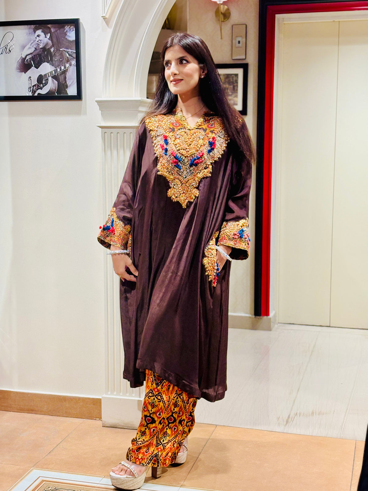 Kashmiri style suit