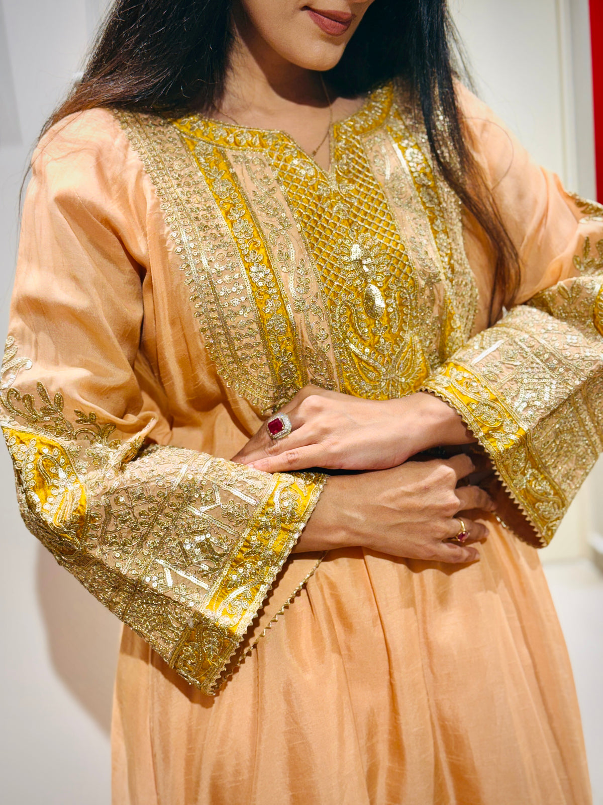 Pastel Malchanderi Suit
