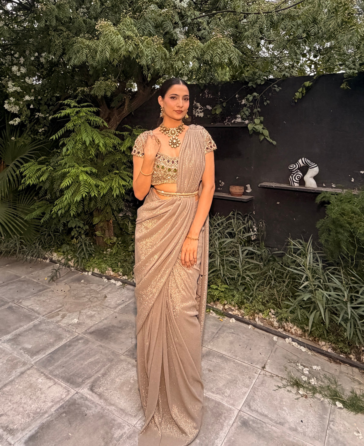 Embellished Heirloom Saree