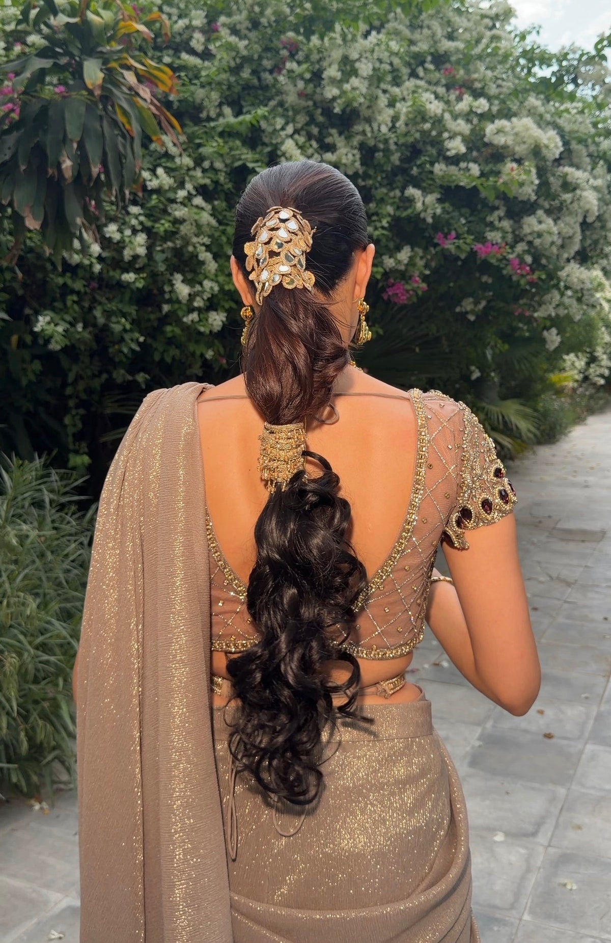 Embellished Heirloom Saree