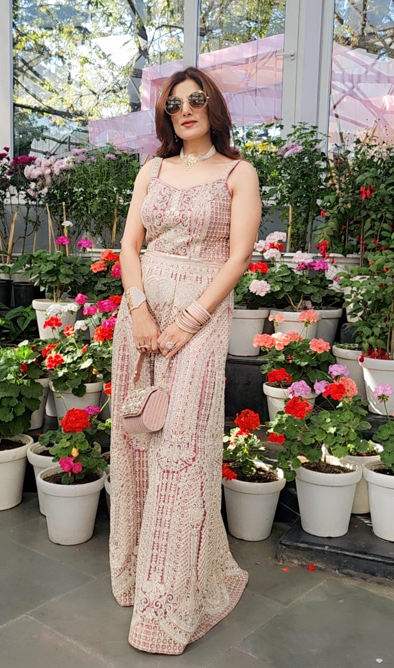 Blush Éclat -Crystal Jumpsuit