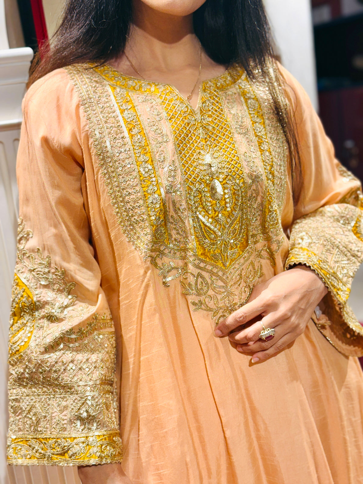 Pastel Malchanderi Suit
