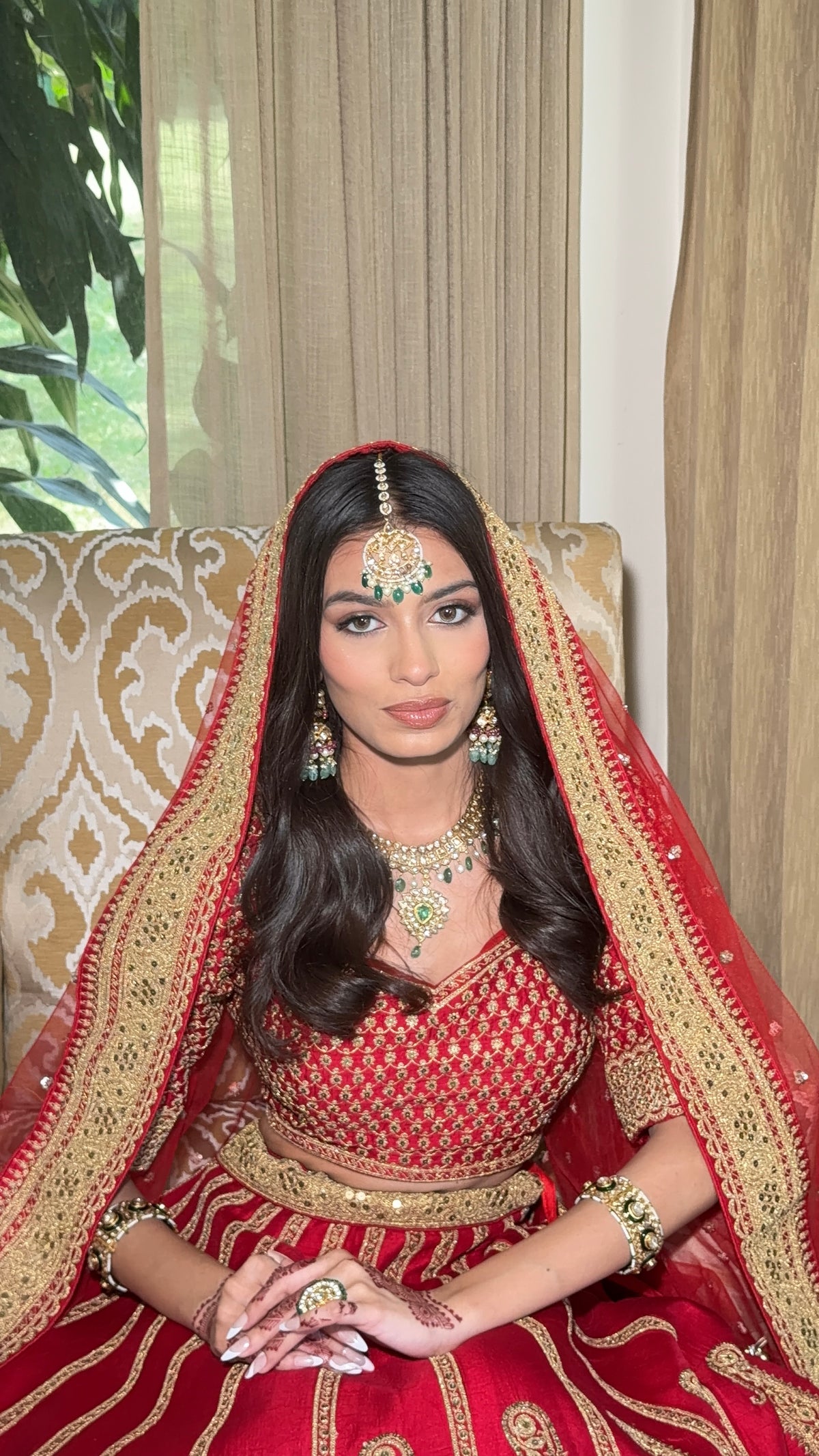 Ethnic Royale– Bridal Red Lehenga