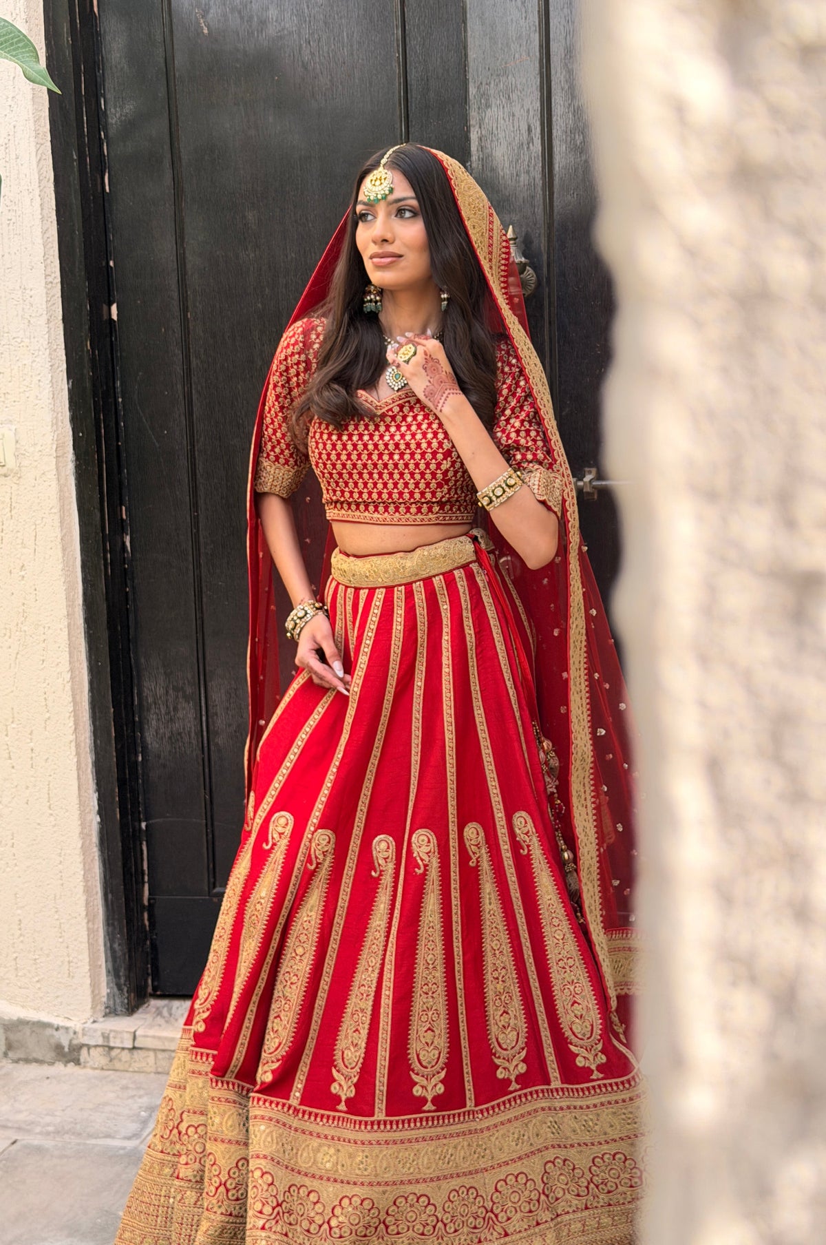 Ethnic Royale– Bridal Red Lehenga