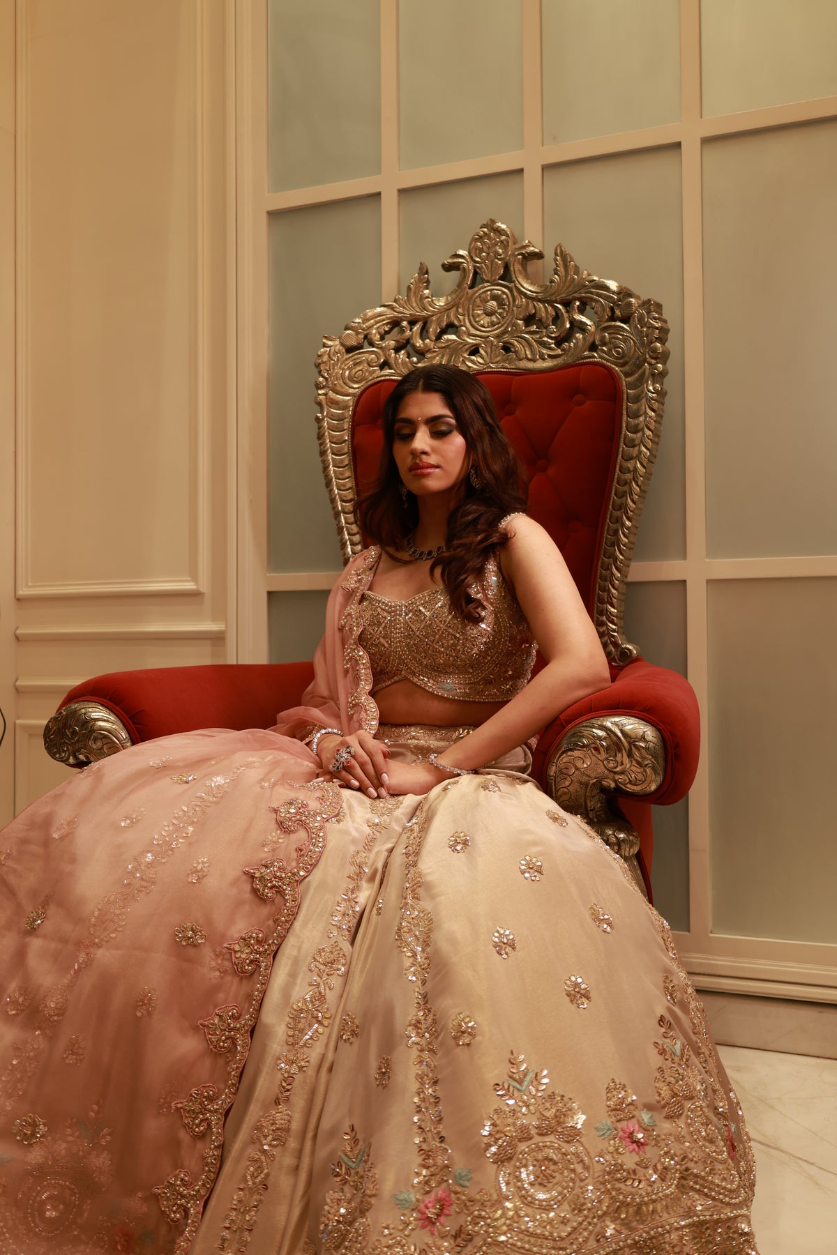 Blush Royale Lehenga
