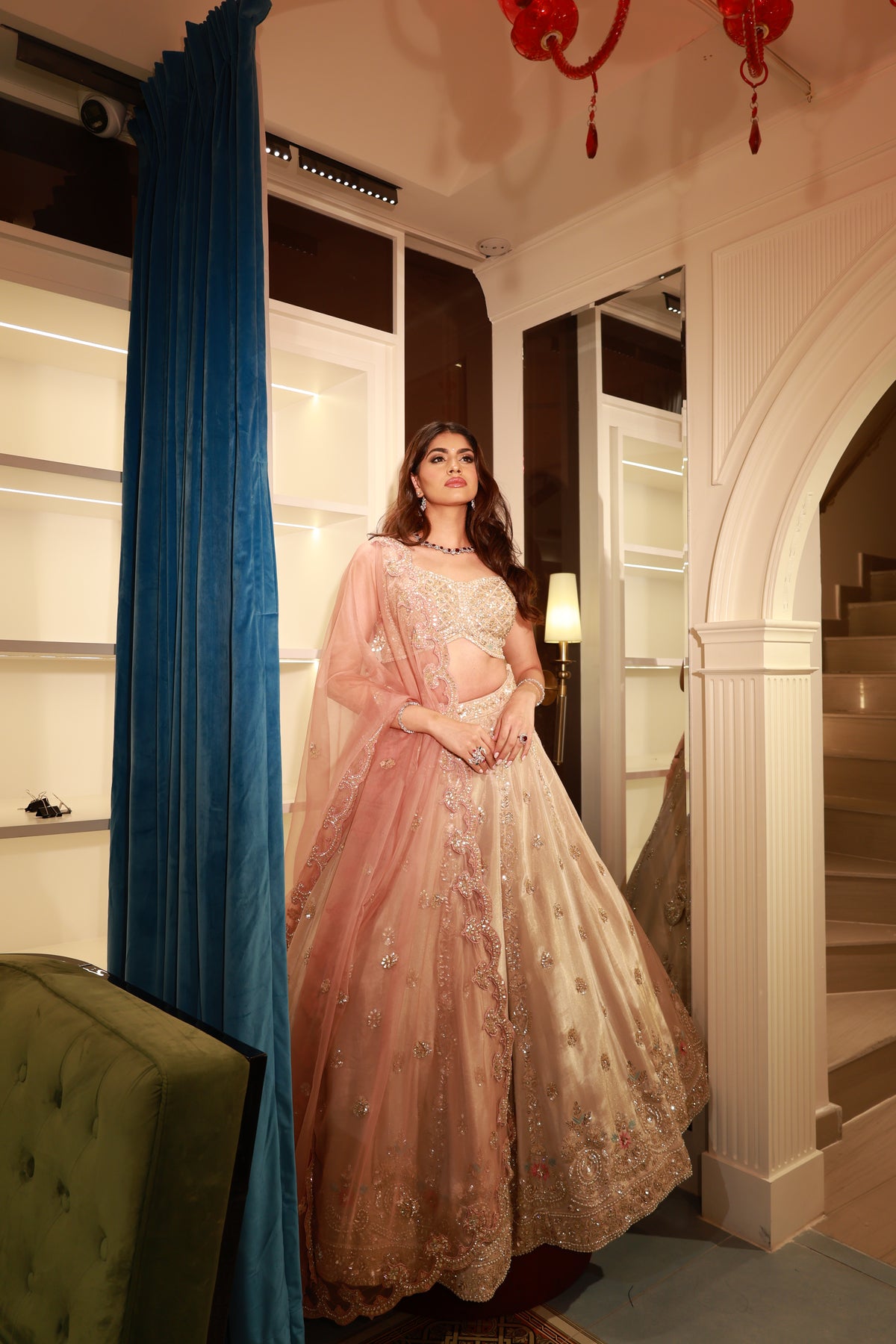 Blush Royale Lehenga