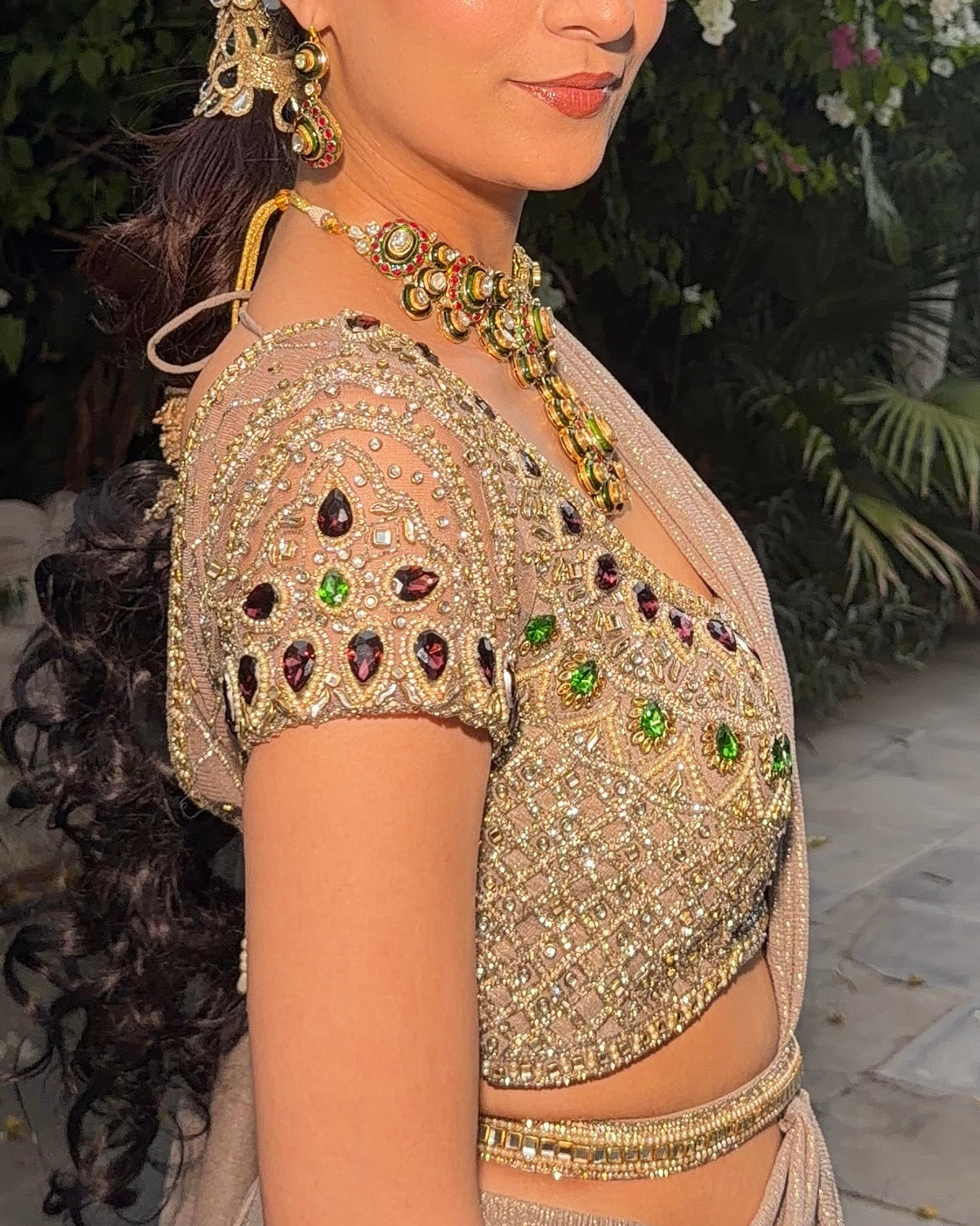 Embellished Heirloom Saree