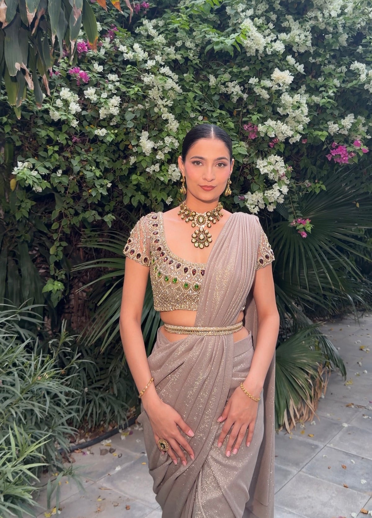 Embellished Heirloom Saree
