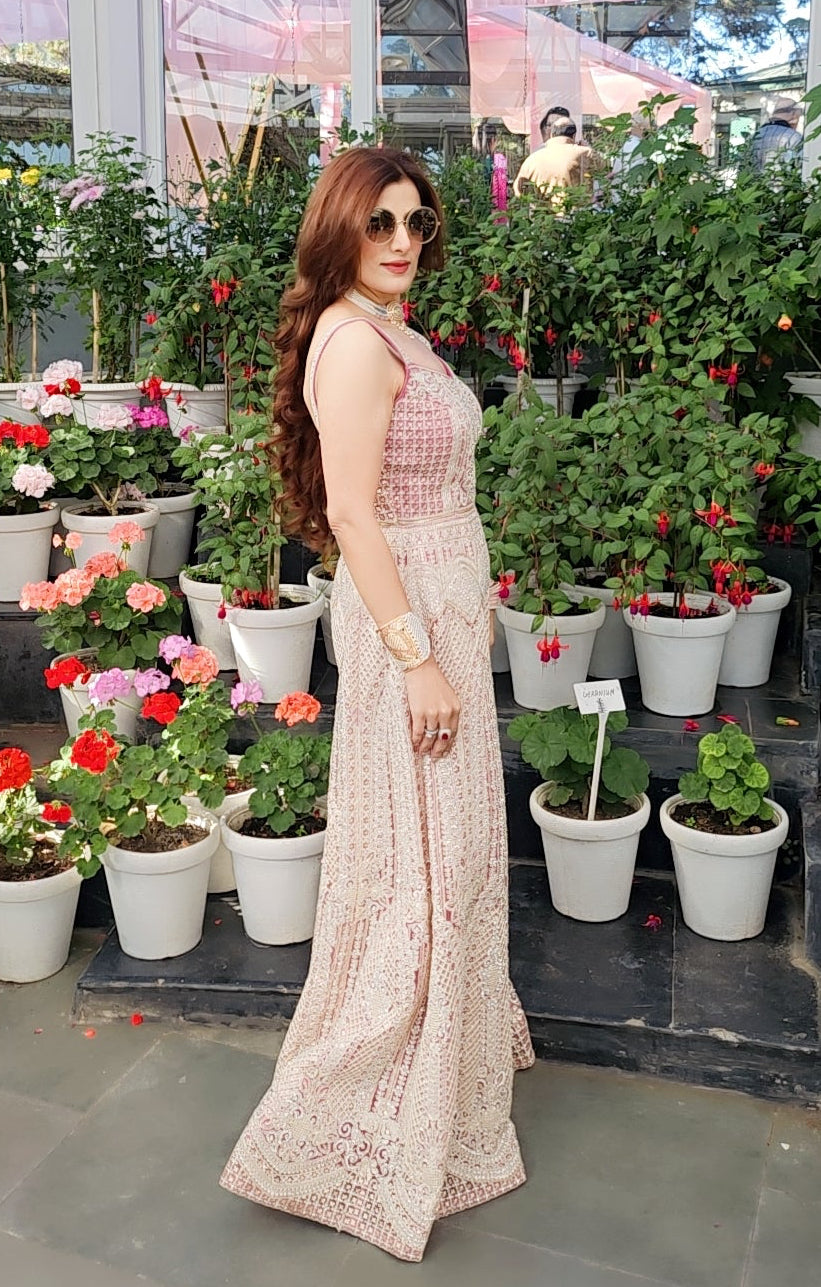 Blush Éclat -Crystal Jumpsuit