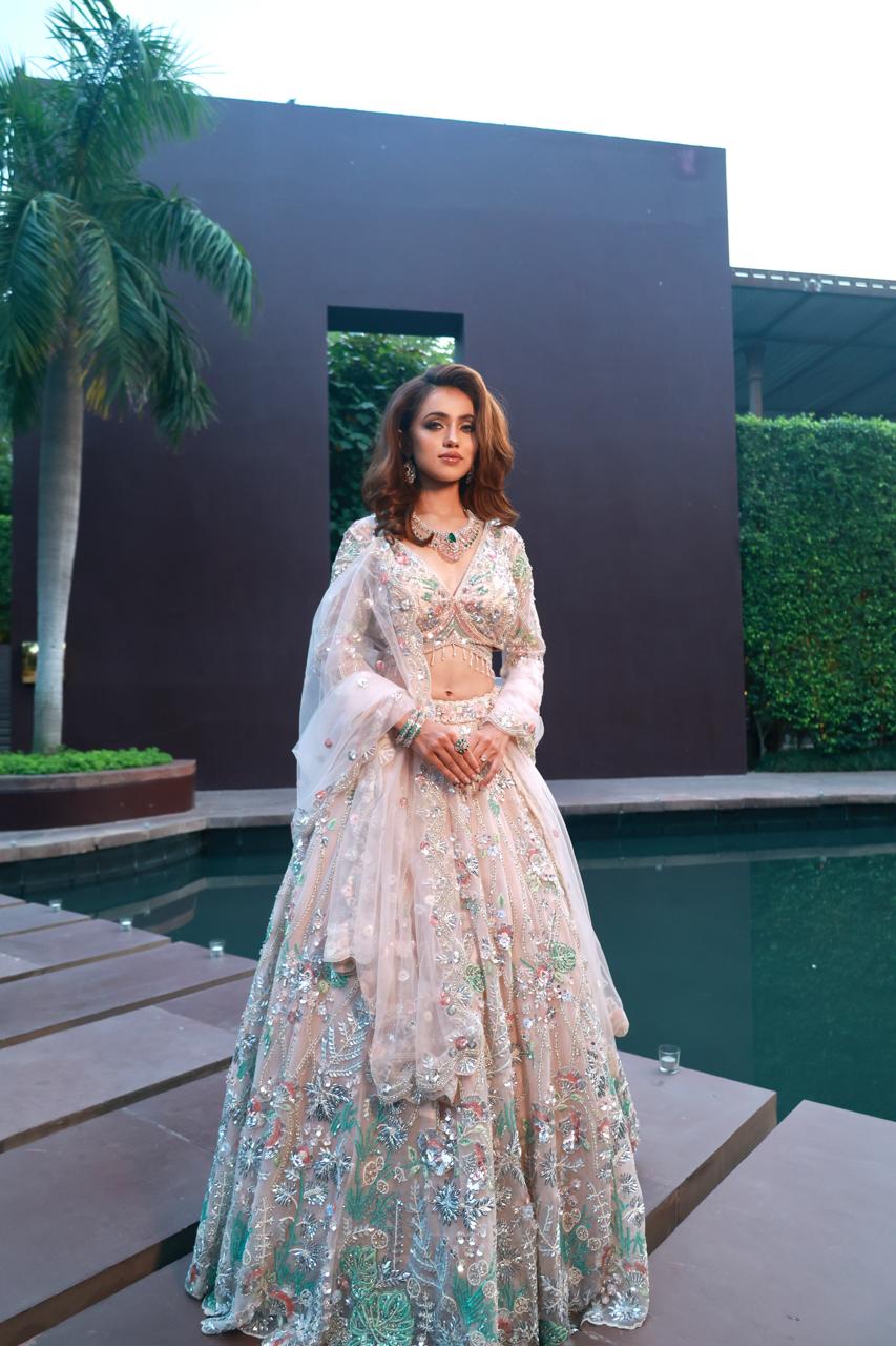 Pastel Bloom Lehenga