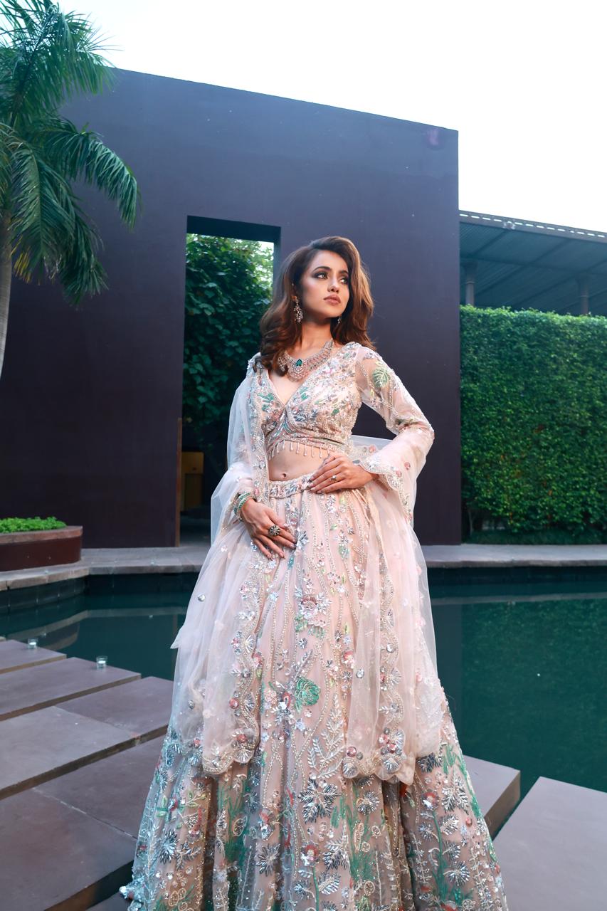 Pastel Bloom Lehenga